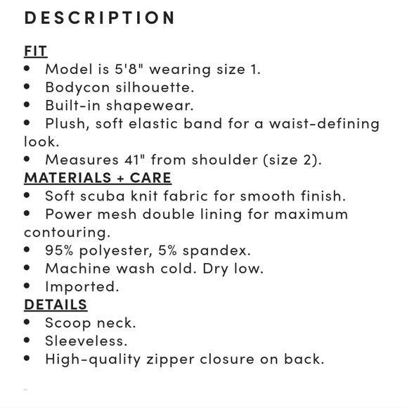 Torrid Built-in Contouring Scuba Dress - Picture 5 of 10